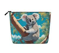 Un Koala Felice Impermeabile Grande Capacità con Cerniera Viaggio Lavoro Viaggio Casa Multifunzionale Borsa Cosmetica Borsa Portaoggetti Portamonete