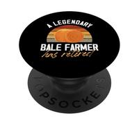 Un leggendario contadino di balle si è ritirato Design PopSockets PopGrip Adesivo
