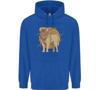 Un Leonberger Cane Bambini Felpa con Cappuccio