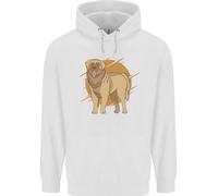 Un Leonberger Cane Bambini Felpa con Cappuccio