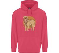 Un Leonberger Cane Bambini Felpa con Cappuccio