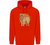 Un Leonberger Cane Bambini Felpa con Cappuccio