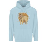 Un Leonberger Cane Bambini Felpa con Cappuccio