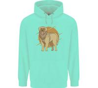 Un Leonberger Cane Bambini Felpa con Cappuccio