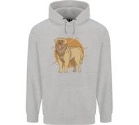 Un Leonberger Cane Bambini Felpa con Cappuccio