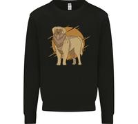 Un Leonberger Cane Bambini Felpa Maglione