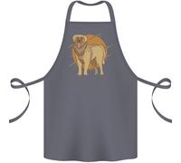 Un Leonberger Cane Cotone Grembiule 100% Biologico