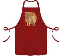 Un Leonberger Cane Cotone Grembiule 100% Biologico