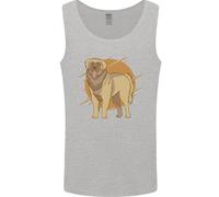 Un Leonberger Cane Uomo Canotta Maglia