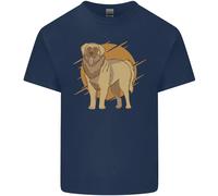 Un Leonberger Cane Uomo Cotone T-Shirt