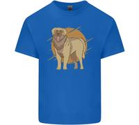Un Leonberger Cane Uomo Cotone T-Shirt