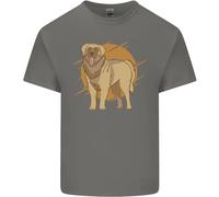 Un Leonberger Cane Uomo Cotone T-Shirt