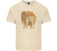 Un Leonberger Cane Uomo Cotone T-Shirt