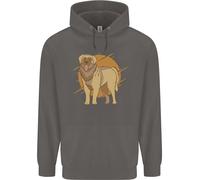 Un Leonberger Cane Uomo Felpa