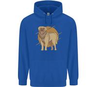 Un Leonberger Cane Uomo Felpa