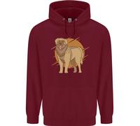 Un Leonberger Cane Uomo Felpa