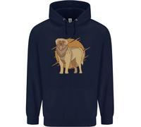 Un Leonberger Cane Uomo Felpa