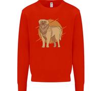 Un Leonberger Cane Uomo Felpa Maglione