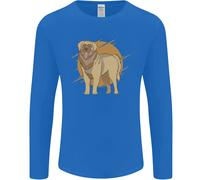 Un Leonberger Cane Uomo Maniche