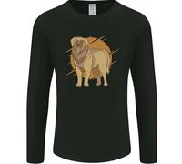 Un Leonberger Cane Uomo Maniche