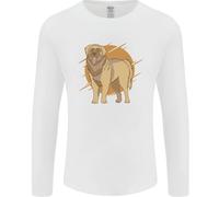 Un Leonberger Cane Uomo Maniche