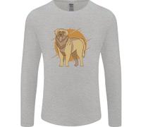 Un Leonberger Cane Uomo Maniche