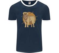 Un Leonberger Cane Uomo Ringer Fotl