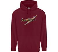 Un Libellula Hawker Hurricane Aviatore Solo Uomo Felpa