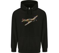 Un Libellula Hawker Hurricane Aviatore Solo Uomo Felpa