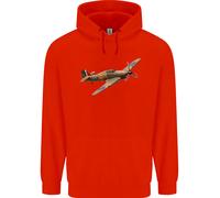 Un Libellula Hawker Hurricane Aviatore Solo Uomo Felpa