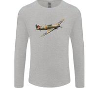 Un Libellula Hawker Hurricane Aviatore Solo Uomo Maniche