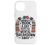 Un Libro Al Giorno Tiene Lontano Il Topo Di Biblioteca Custodia per iPhone 14 Plus