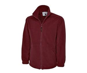 Un lothing Blusa unisex in pile, Bordeaux, XS
