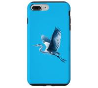 Un maestoso airone azzurro in volo - Design artistico Custodia per iPhone 7 Plus/8 Plus
