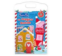 Un magico Natale. Activity con gadget. Peppa Pig. Con adesivi. Ediz. a colori. Con casetta di Natale con sorprese
