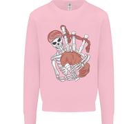 Un Maglione Con Il Teschio Che Suona Il Piping Uomo