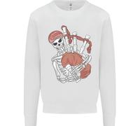 Un Maglione Con Il Teschio Che Suona Il Piping Uomo
