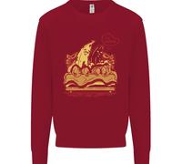 Un Maglione Per Bambini A Banana Nuda Fredda A Letto