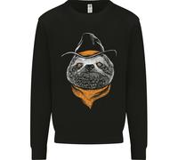 Un Maglione Per Bambini Con Un Bradipo Cowboy