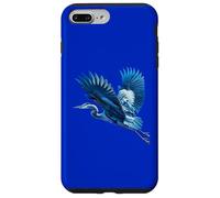 Un magnifico airone azzurro in volo - Disegno Artistico Custodia per iPhone 7 Plus/8 Plus