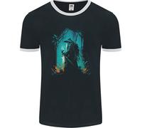 Un Mago IN Un Fantasia Foresta Warlock Uomo Ringer Fotl