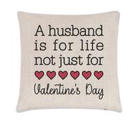 Un Marito È For Life Non Just Per Valentines Giorno Cuscino Cover Scherzo Love