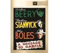 Un Messaggio A Garcia DVD (1936) - John Boles, Barbara Stanwyck, Wallace Beery