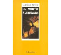 Un Meurtre A Jerusalem. L'Affaire De Vriendt