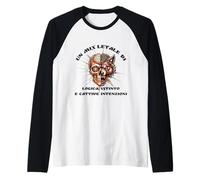 Un Mix Letale. Logica, Istinto e Cattive Intenzioni Maglia con Maniche Raglan
