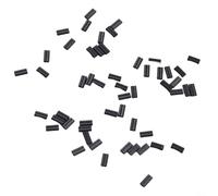Un must have 50pcs rigido rivestito trecce Karims progettato per aumentare il vostro successo con per capelli & Ronnie Rigs nella pesca alla carpa