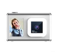 Un must have per i giovani esploratori godere di catturare i ricordi utilizzando una fotocamera digitale compatta 50MP (bianco)