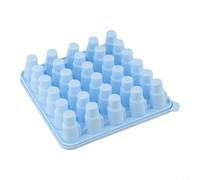 Un must have per qualsiasi barista, questo silicone multiuso con una copertura aderente crea forme uniche per ospiti e famiglia (azzurro)