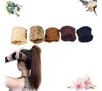 Un must per le code di cavallo alte, fascia ad alta elasticità migliorata, adatta per code di cavallo alte, styling forte, antiscivolo, adatta a tutti i tipi di capelli