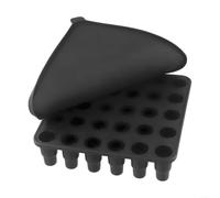 Un must per qualsiasi barista, questo silicone multiuso con una copertura aderente crea forme uniche per ospiti e famiglia (nero)